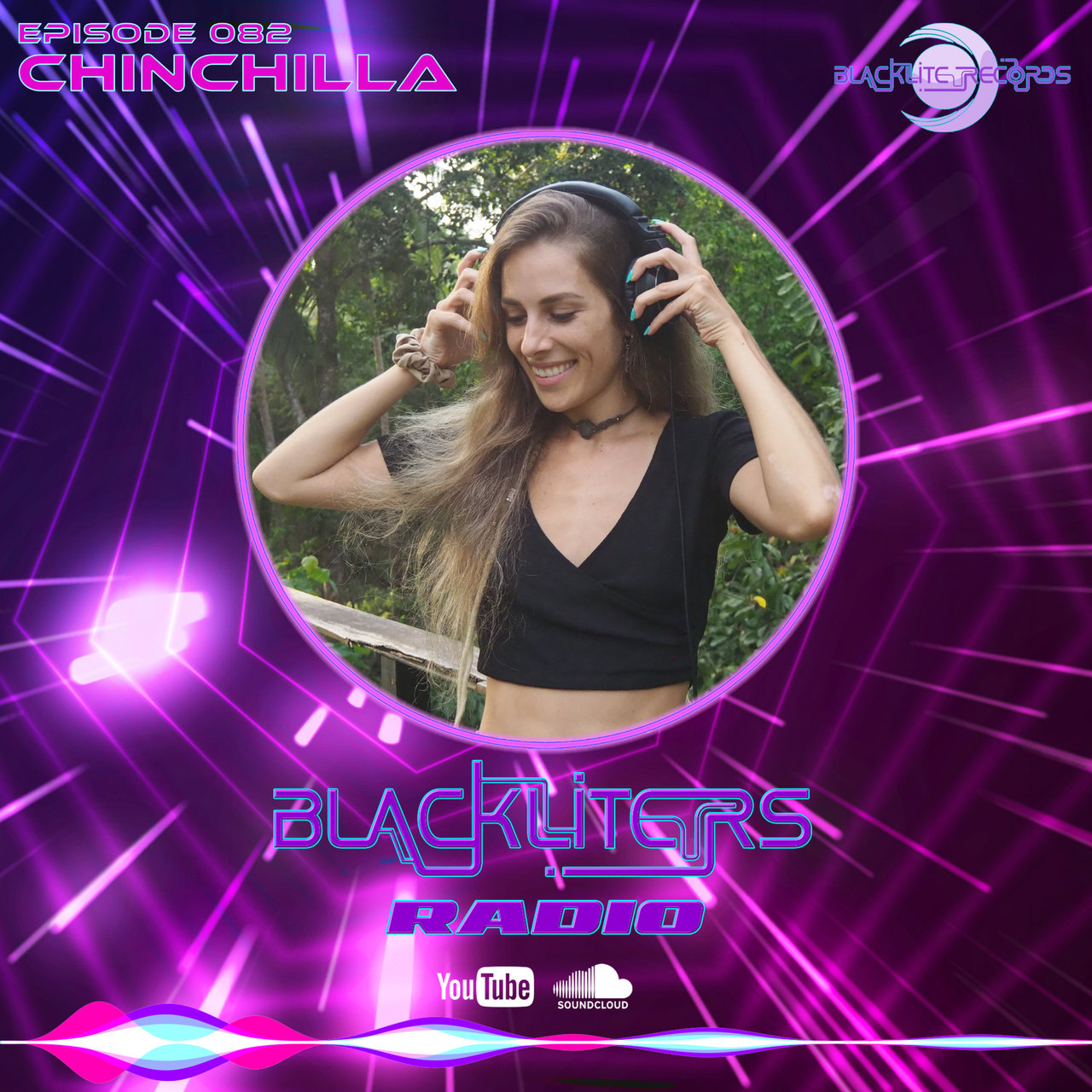 Blackliters Radio #082 "CHINCHILLA" [Psychedelic Trance Radio]