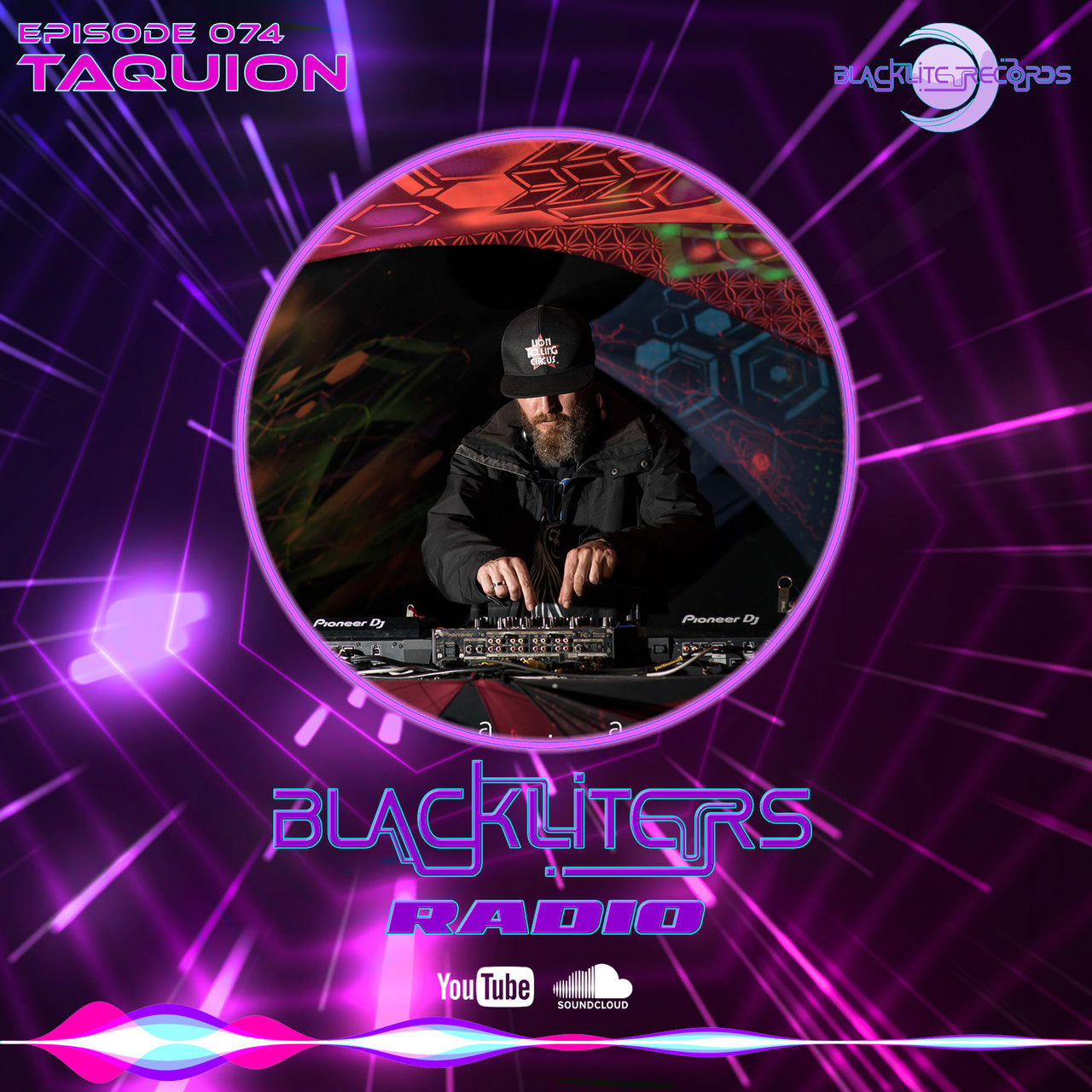Blackliters Radio #074 "TAQUION" [Psychedelic Trance Radio]