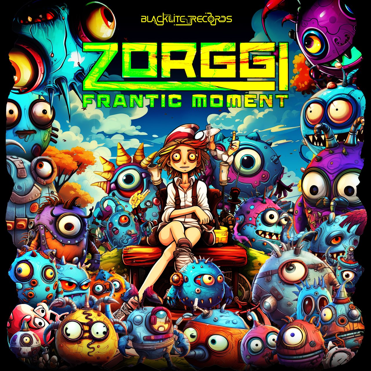 Zorggi - Frantic Moment - Cover Design